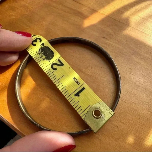 Taxco Mexico sterling silver bangle bracelet  with design - Picture 7 of 7